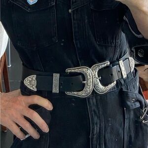 B-Low The Belt Double Buckle All Leather (M)